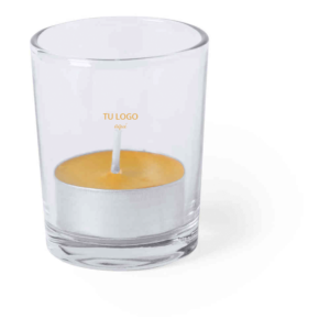 vela aromática personalizada