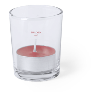 vela aromática personalizada