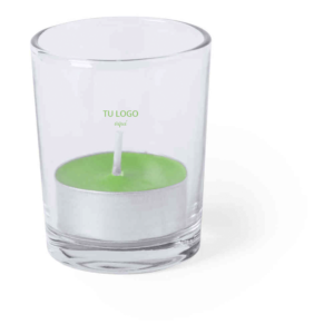vela aromática personalizada