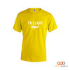 Camisetas Adulto Color KEYA MC150 Personalizada Amarillo 2