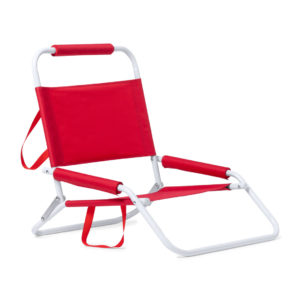 silla playa roja promocional 4