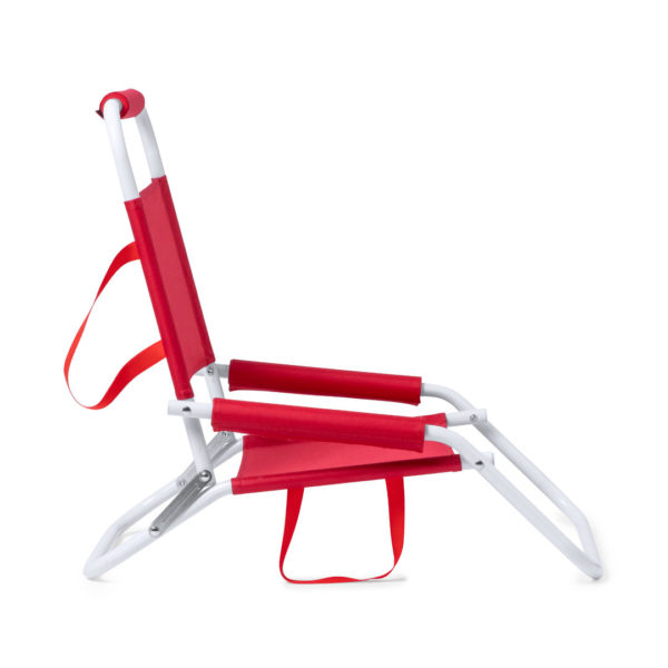 silla playa roja promocional 5