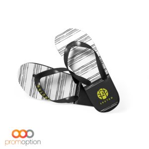 CHANCLAS MANISOK Personalizado NEGRO