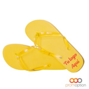 Chanclas Salti personalizadas 14 CHANCLAS SALTI Personalizada AMARILLO