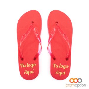 Chanclas Salti personalizadas 22 CHANCLAS SALTI Personalizada ROJO 1