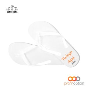 Chanclas Tapiok Personalizadas 7 CHANCLAS TAPIOK Personalizada BLANCAS