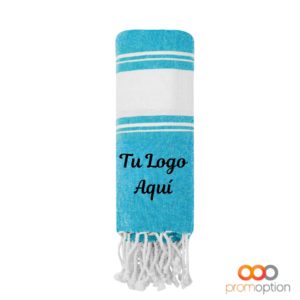 PAREO TOALLA BOTARI personalizada AZUL CLARO