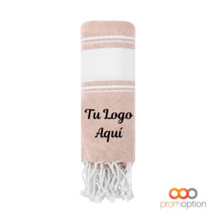 PAREO TOALLA BOTARI personalizada NATURAL