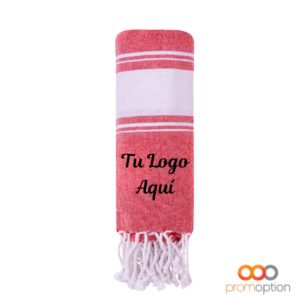 PAREO TOALLA BOTARI personalizada ROJO 1