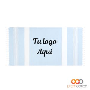PAREO TOALLA VEDANT Personalizada AZUL CLARO