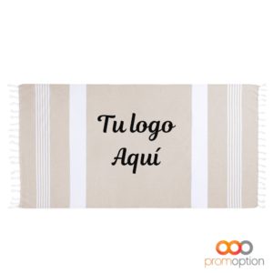 PAREO TOALLA VEDANT Personalizada MARRON