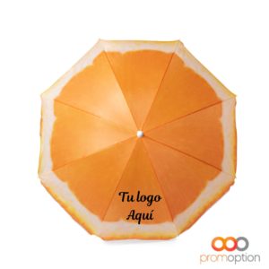 Sombrilla Chaptan personalizada 17 SOMBRILLA CHAPTAN Personalizada NARANJA