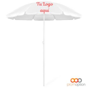 SOMBRILLA MOJACAR Personalizada BLANCO 1