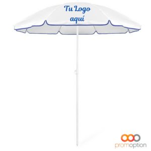 SOMBRILLA MOJACAR Personalizada BLANCOAZUL