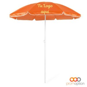 SOMBRILLA MOJACAR Personalizada NARANJA