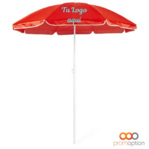 SOMBRILLA MOJACAR Personalizada ROJO