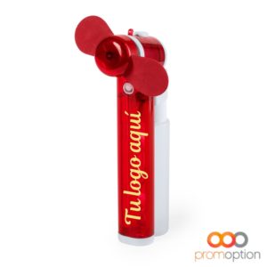 VENTILADOR VAPORIZADOR HENDRY Personalizada ROJO