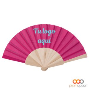 Abanico Folklore 23 ABANICO FOLKLORE Personalizada FUCSIA