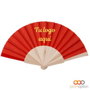 Abanico Folklore 28 ABANICO FOLKLORE Personalizada ROJO