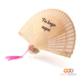 ABANICO MADERA Personalizada 7