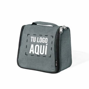 Neceser personalizado Gean 6 neceser de viaje personalizado gris text 1
