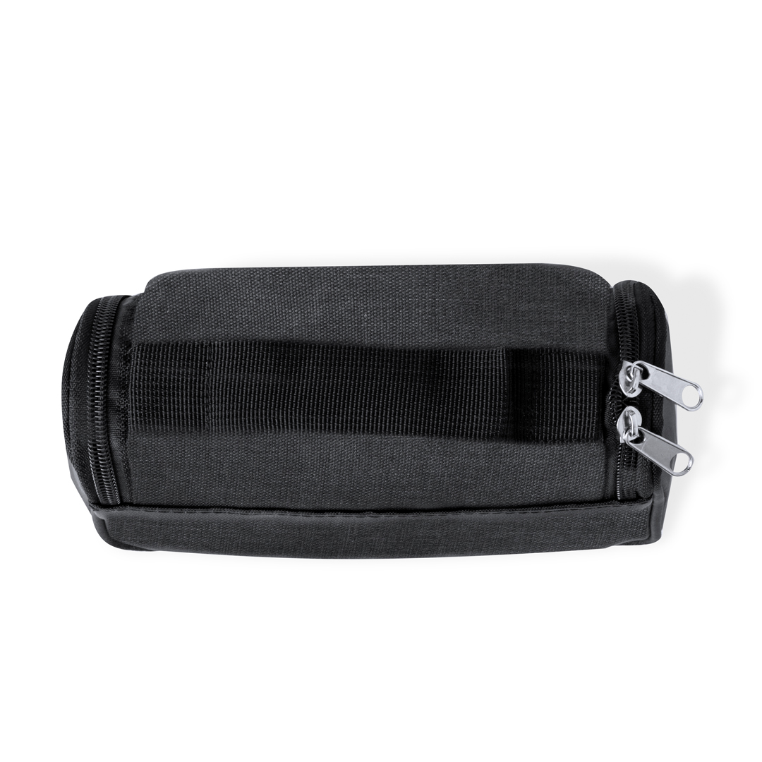Neceser personalizado Gean 2 Neceser de viaje de color negro