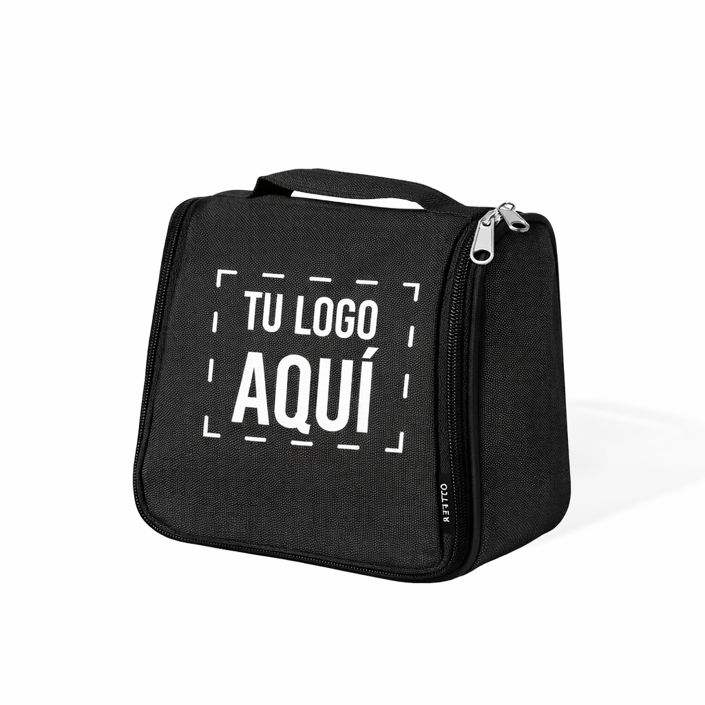 Neceser personalizado Gean 1 neceser de viaje color negro personalizado