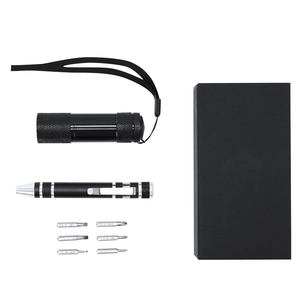 Set personalizado Lipan 2 set personalizado de color negro ideal para regalo