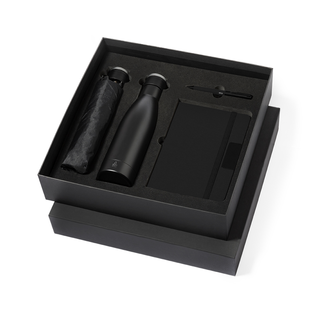 Set personalizado Gregory 1 set personalizado de color negro