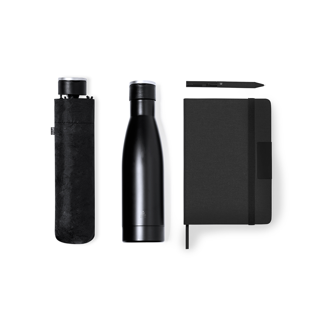 Set personalizado Gregory 2 set personalizado de color negro