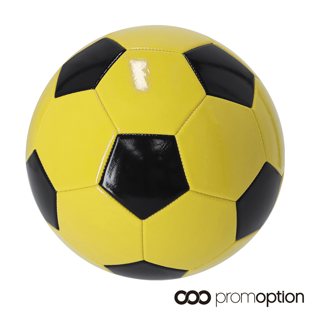 Balón Mundial Nunix Personalizado 1 Balón Mundial Nunix personalizado de fútbol en amarillo con acabado brillante y diseño clásico entrenamiento y juego.