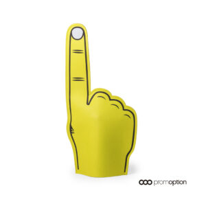 Home 25 Mano animación mundial personalizada Zacky, color amarillo