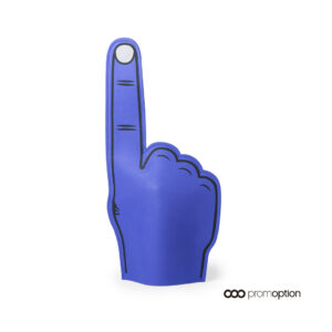 Mano animación mundial personalizada Zacky, color azul