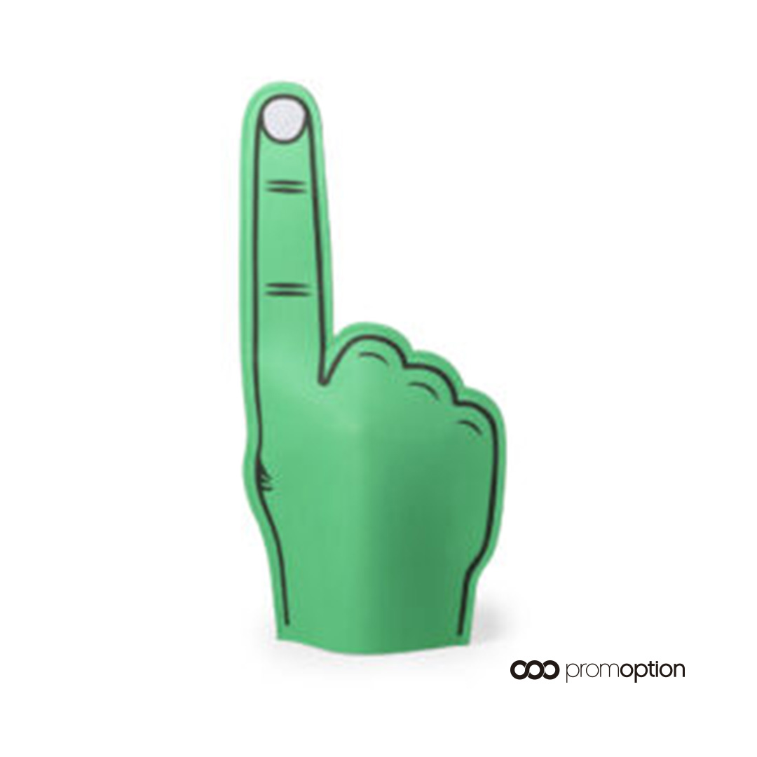 Mano Animación Mundial Personalizada Zacky 3 Mano animación mundial personalizada Zacky, color verde